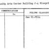 Community Arts Center Building J-4 Blueprint