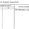 Community Progress Association