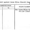 Complaint against Loose Wiles Biscuit Company Loudspeaker