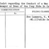 Complaint regarding the Conduct of a Man Alleged to be Manager or Boss of the Pony Ride in Carnivaland