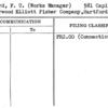 Conard, F.U. (Works Manager)