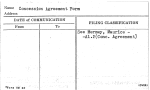 Concession Agreement Form