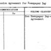 Concession Agreement for Newspaper Day