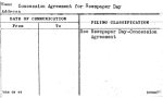 Concession Agreement for Newspaper Day