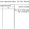 Concession Agreement-Spec. for Dry Cleaning Equipment etc