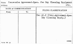 Concession Agreement-Spec. for Dry Cleaning Equipment etc