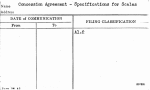 Concession Agreement - Specifications for Scales