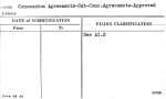 Concession Agreements-Sub-Conc. Agreements-Approved