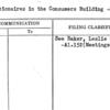 Concessionaires in the Consumers Building -Meeting