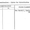 Concessionaires - Lists for Distribution