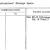 Concessionaires' Storage Space