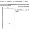 Concessions - Century of Progress - 1933