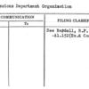 Concessions Department Organization