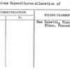 Concessions Expenditures-Allocation of