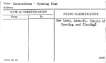 Concessions - Opening Hour