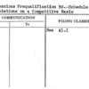 Concessions Prequalification Bd.-Schedule for Conc. Negotiations on a Competitive Basis