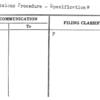 Concessions Procedure - Specifications