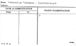 Concessions Procedure - Specifications