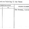 Concessions Relating to the Theme