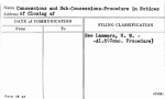Concessions and Sub-Concessions-Procedure in Notices of Closing of