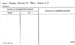 Conde, Harold W. (Mrs. Grace G.)