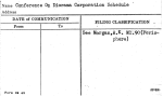 Conference On Diorama Corporation Schedule