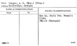 Conger, A.B. (Mrs.) (Pres.)