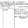 Conklin, Lawrence A. (Mrs.) (Frances)