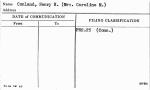 Conland, Henry H. (Mrs. Caroline M.)