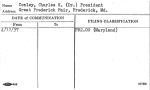 Conley, Charles H. (Dr.) President