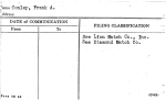 Conley, Frank A.