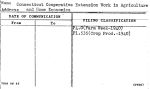 Connecticut Cooperative Extension Work in Agriculture and Home Economics