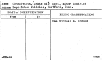 Connecticut , (State of) Dept. Motor Vehicles