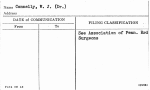 Connelly, W.J. (Dr.)