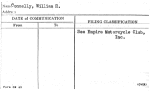 Connelly, William H.