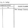 Connolly, G. LeRoy