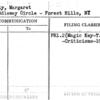 Connolly, Margaret