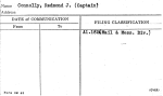 Connolly, Redmond J. (Captain)