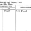 Consolidated Coal Company, Inc.