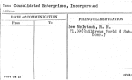 Consolidated Enterprises, Incorporated