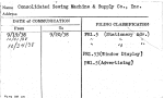 Consolidated Sewing Machine & Supply Co., Inc.