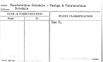 Construction Schedule - Design & Construction Schedule