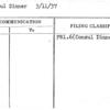 Consul Dinner 3/11/37