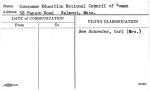 Consumer Education National Council of Women
