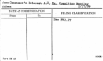 Consumer's Interest A.C. Ex. Committee Meeting 2/17/39