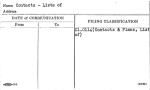 Contacts - Lists of