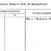 Contemporary Women's Club of Bergenfield