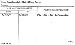 Continental Distilling Corp.