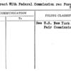 Contract With Federal Commission re: Foreign Gov't Building