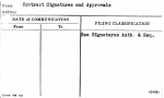 Contract Signatures and Approvals